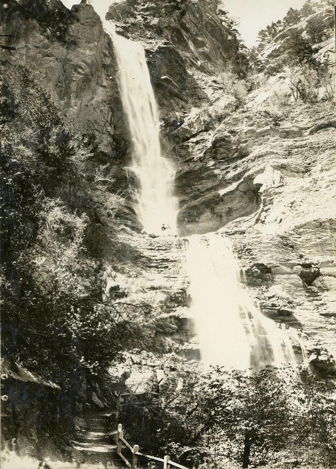 Водопад Учан-Су. Ялта 1910