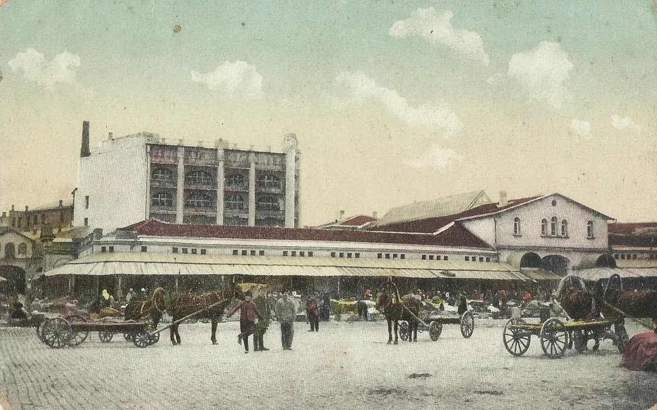 Севастополь. Базар. 1905 года.