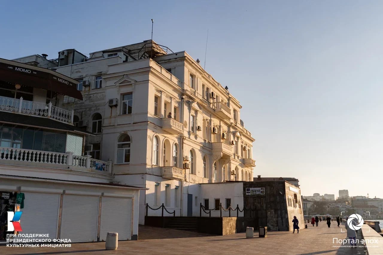 Севастополь. Биологическая станция. Вид сбоку. 2025 года.