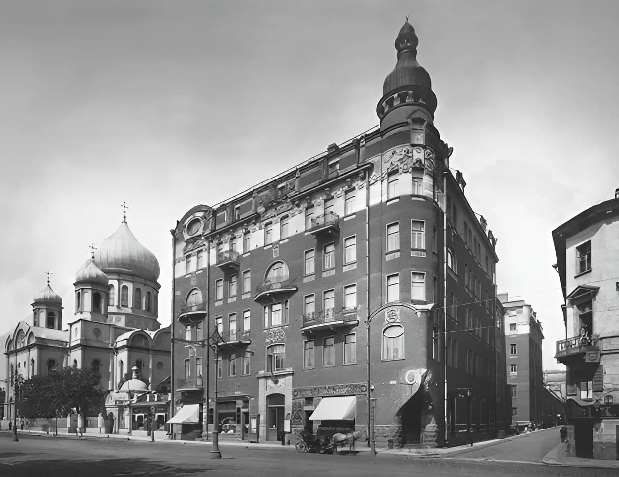 Доходный дом А. Н. Штальман; Мусиных-Пушкиных.