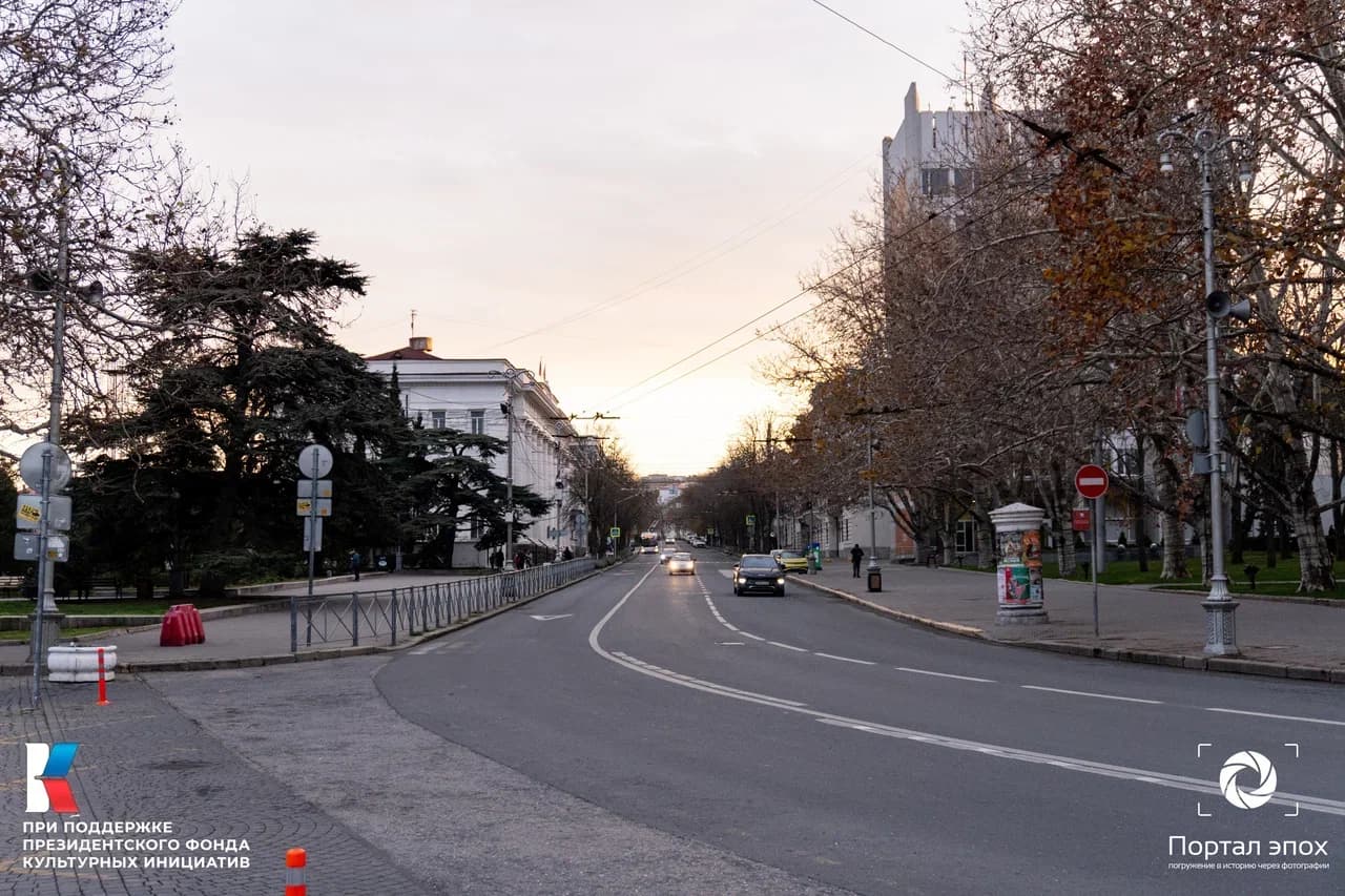 Севастополь. Екатерининская улица. 2025 года.