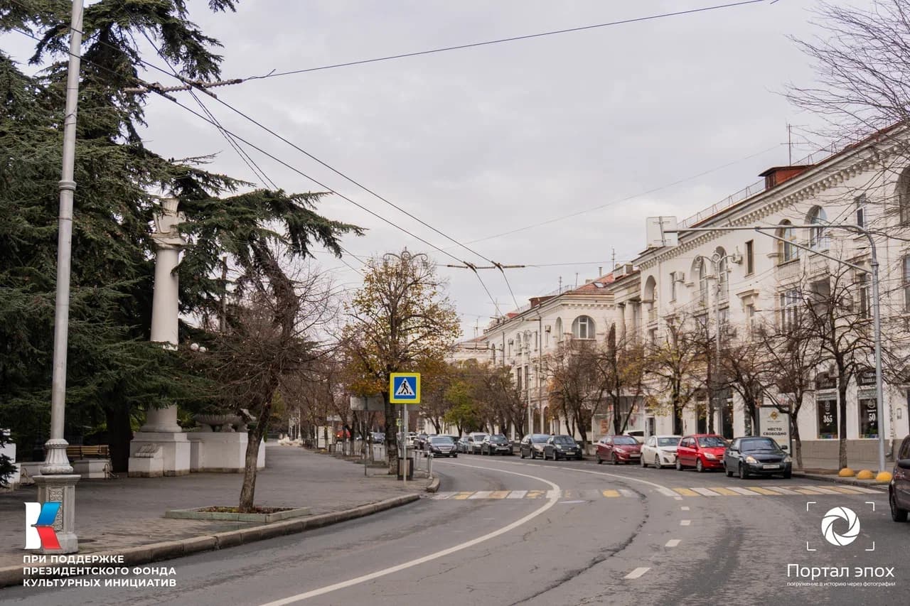 Севастополь. Улица Фрунзе - проспект Нахимова. 2025 года.