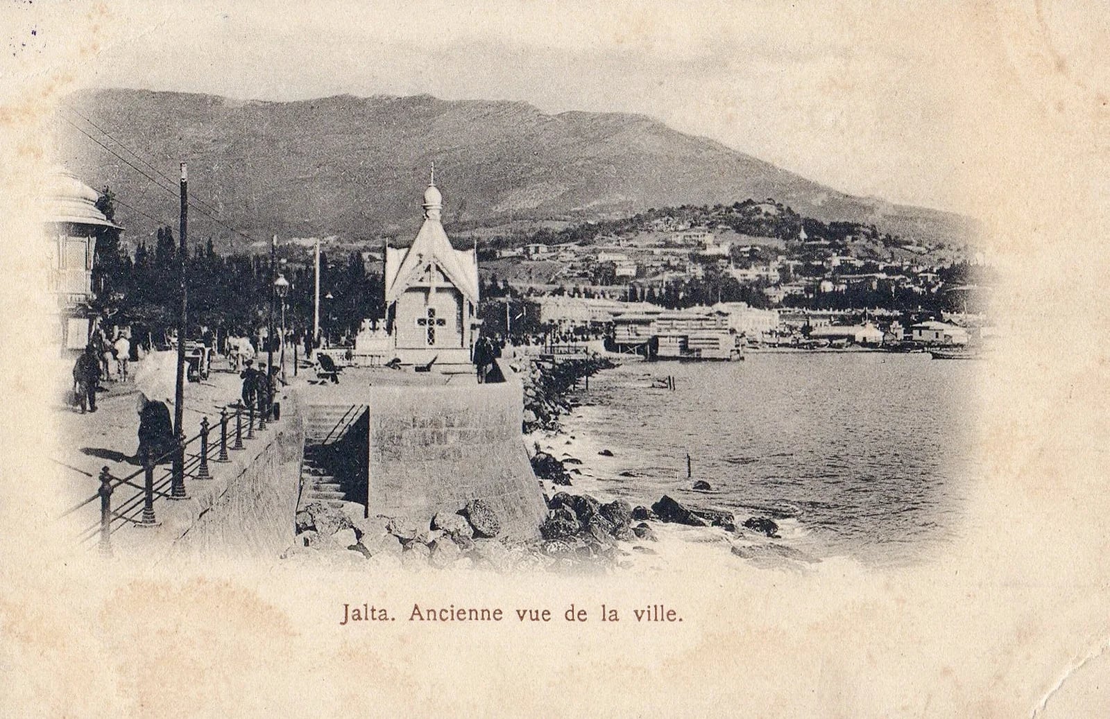 Ялта. Часовня на набережной 1910-1912