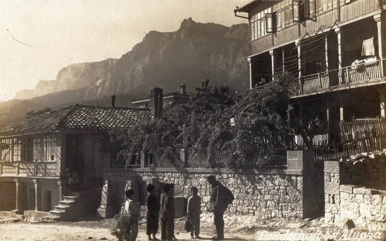 Гаспра. Деревня Гаспра. 1910 года.