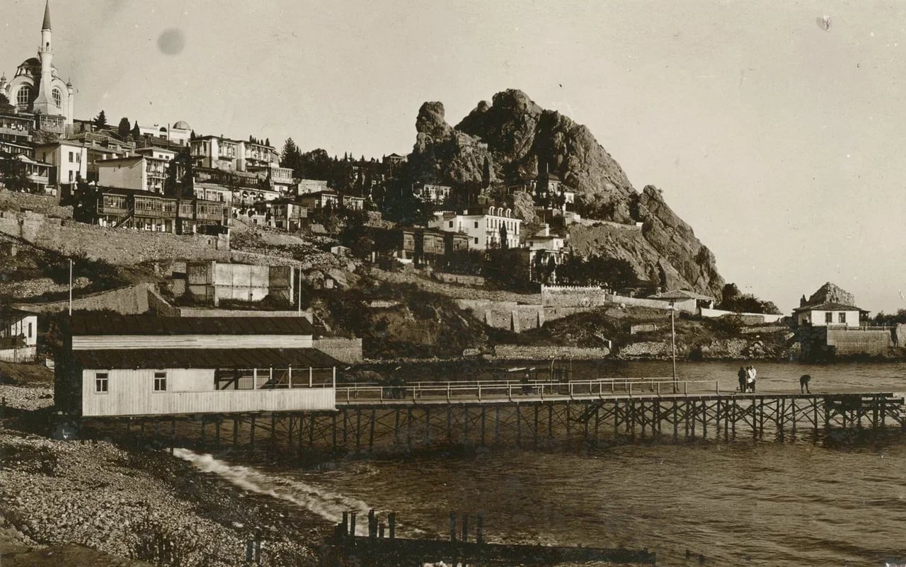 Гурзуф. Общий вид. 1925 года.