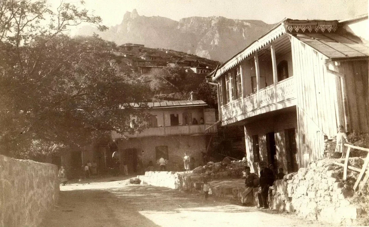 Крым. Дом отдыха «Гаспра». 1923 года.