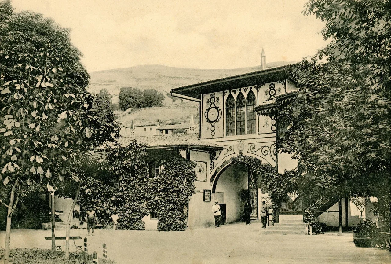 Бахчисарай. Дворец. 1900 года.