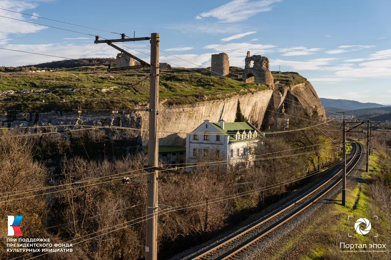 Севастополь. Инкерманский монастырь. Вид на монастырь. 2025 года.