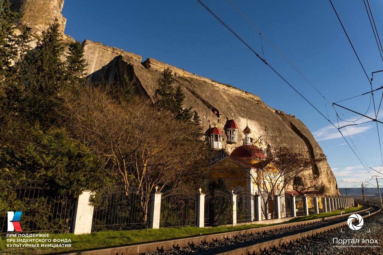 Севастополь. Инкерман. Вид на монастырь. 2025 года.
