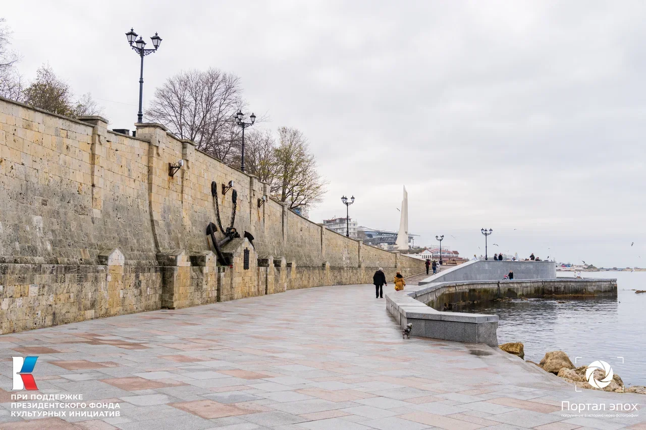 Севастополь. Бульвар. Нижняя часть. 2025 года.