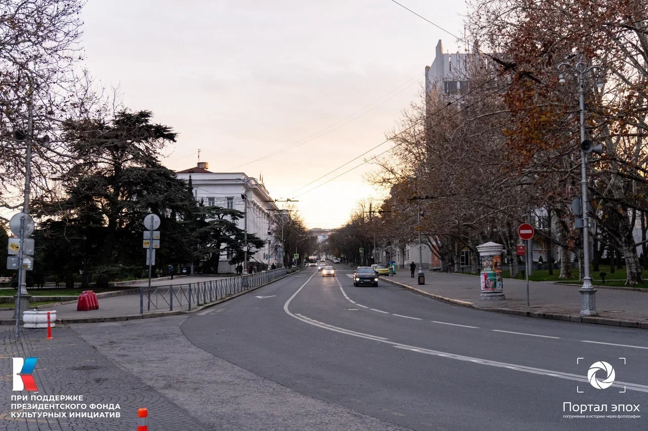 Севастополь. Екатерининская улица. 2025 года.