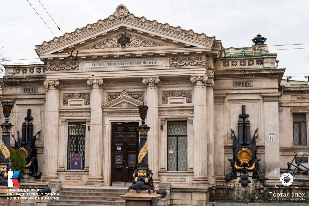 Севастополь. Музей Севастопольской обороны. Вид на вход. 2025 года.