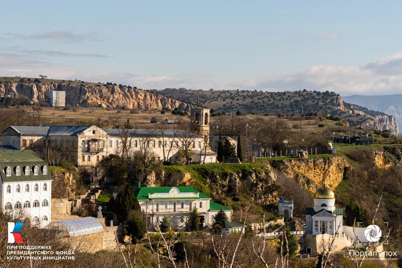 Севастополь. Георгиевский монастырь. Вид на монастырь. 2025 года.