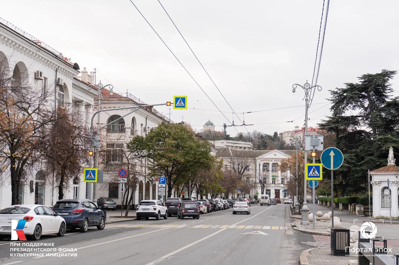 Севастополь. Нахимовский проспект. Гостиница «Северная». 2025 года.