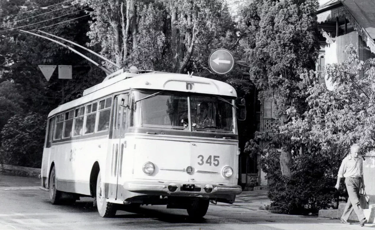 №345 на 1-м маршруте в Ялте