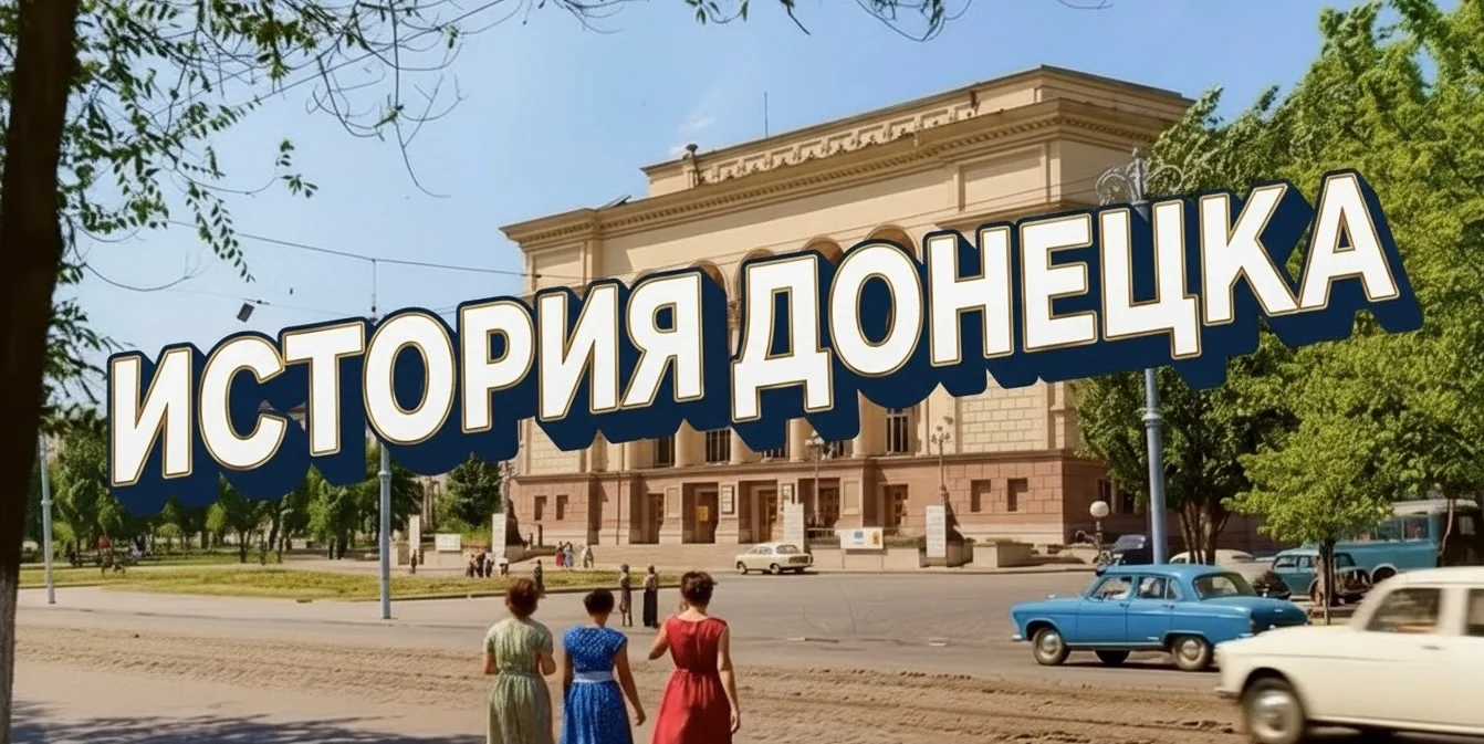 Вся стория  города Донецк за 8 минут видео